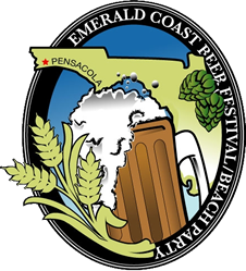 29th Annual Emerald Coast Beer Festival Logo